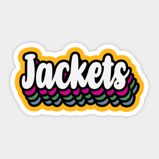 Jackets Sticker